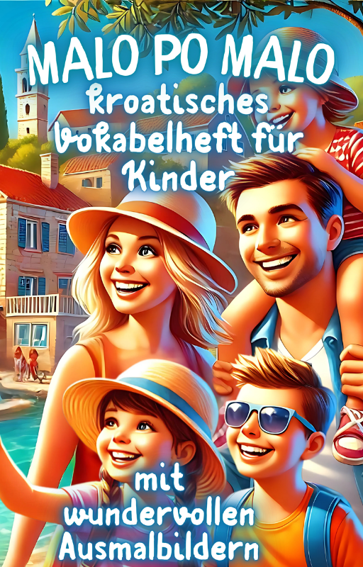 Malo po malo! Das kroatische Vokabelheft für Kinder ab 7 Jahren: Schritt für Schritt kroatisch lernen – spielerisch und mit Freude! (Kroatisch lernen für Kinder)